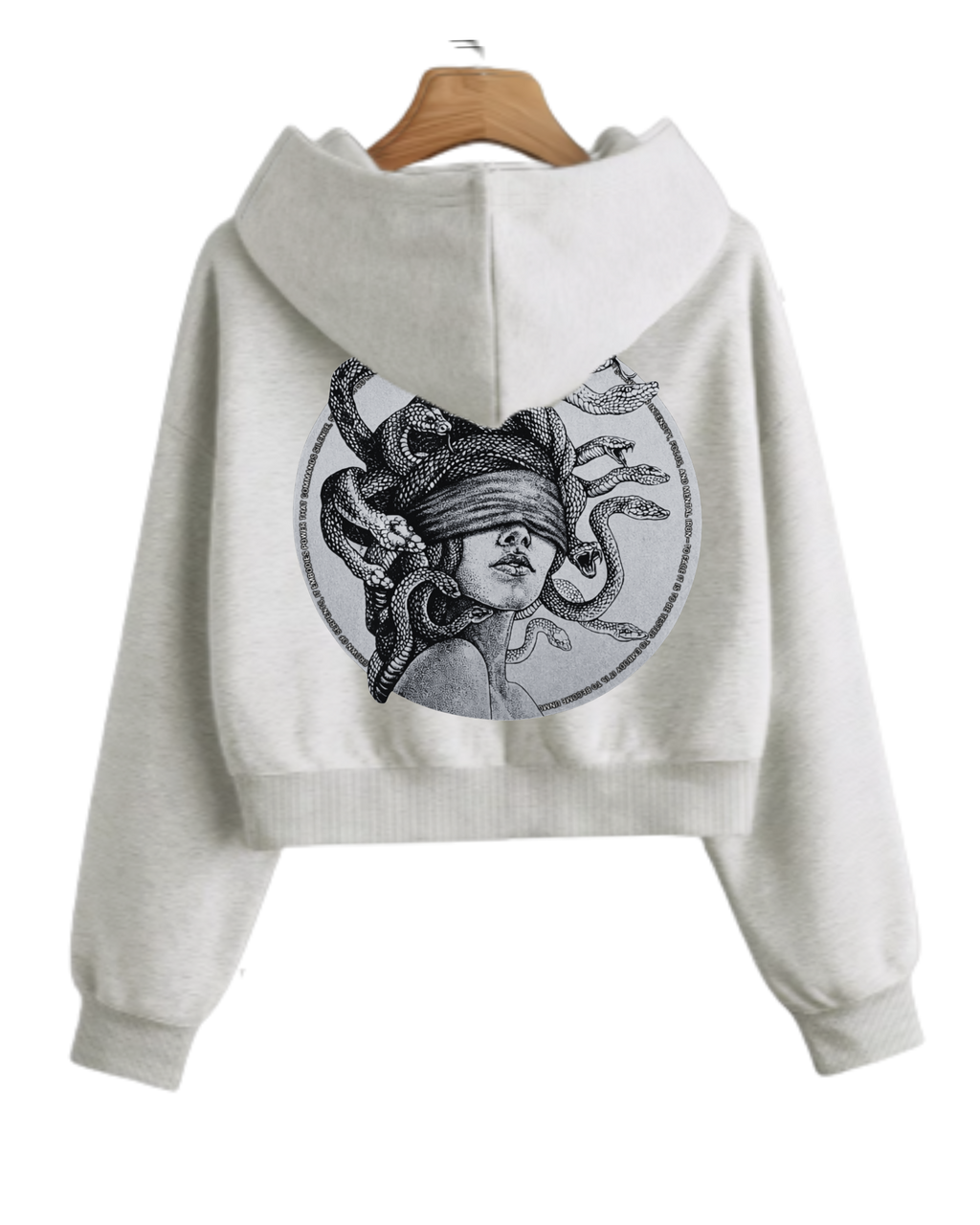 Madussa Cropped Hoodie
