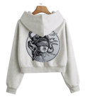 Madussa Cropped Hoodie
