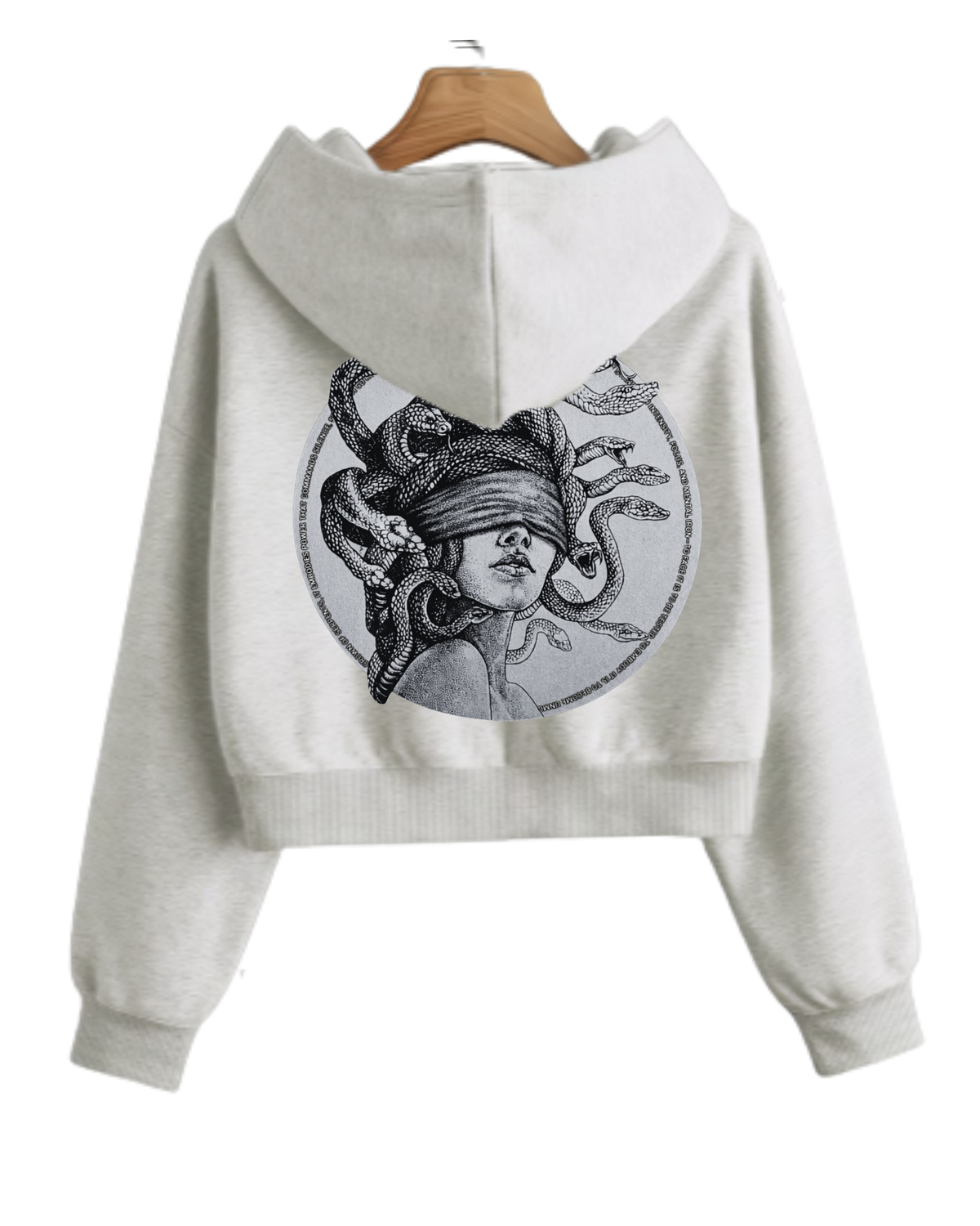 Madussa Cropped Hoodie