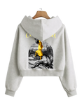 Conquer Cropped Hoodie