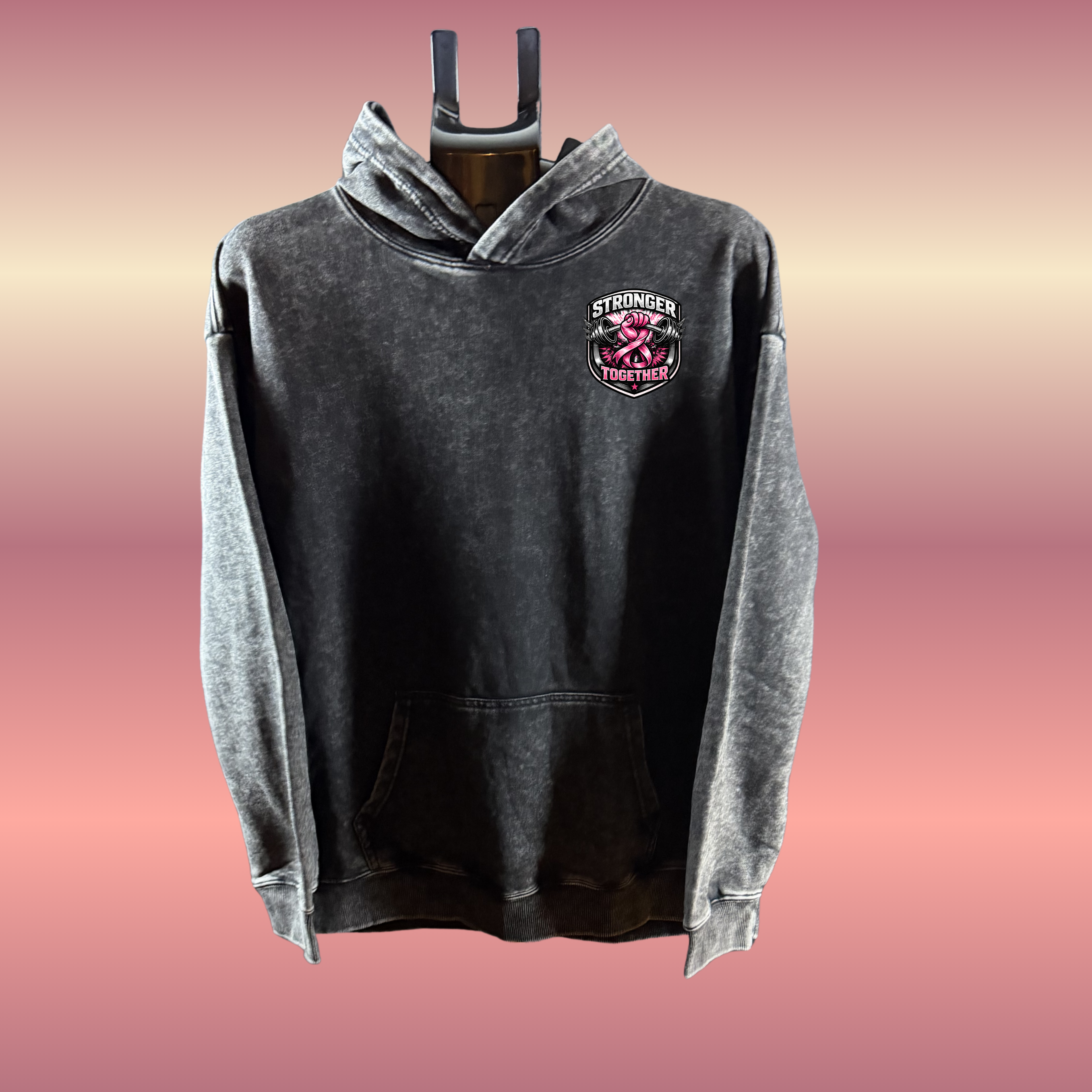 Fighting Breast Cancer oversized Hoodies