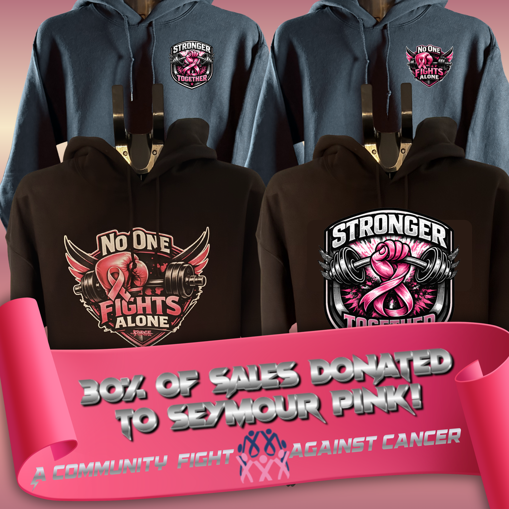 Fighting Breast Cancer Regular Sized Hoodies